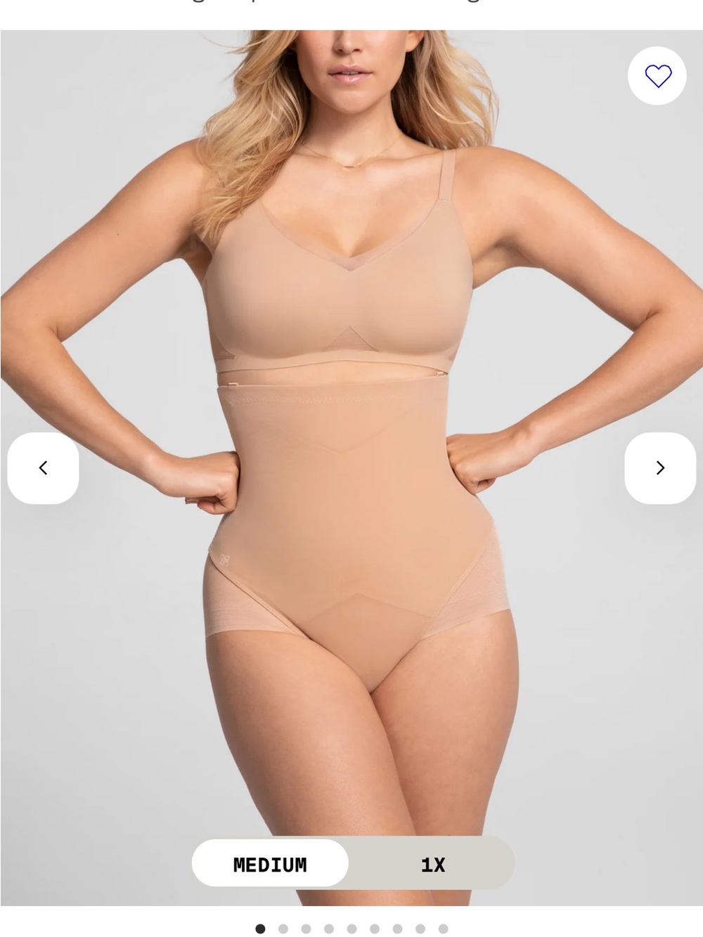 Honey love Sand High-Waist Brief SHAPEWEAR